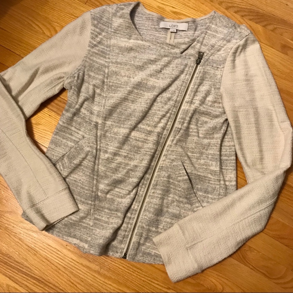 LOFT asymmetrical cardigan